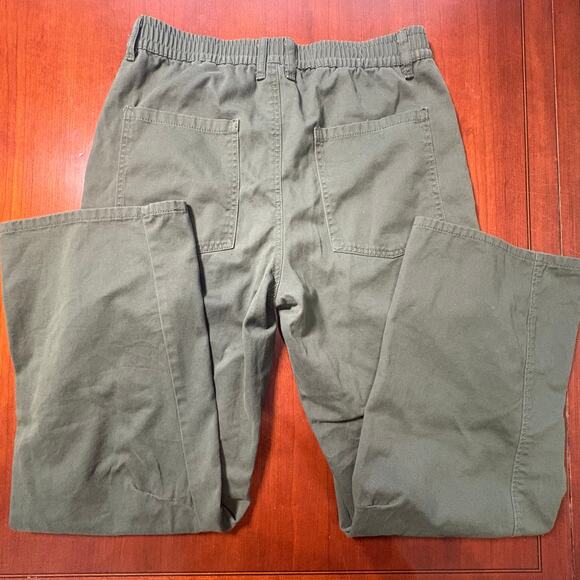 Ambiance Apparel Green Elastic Waist Pants Size Large - Picture 4 of 5